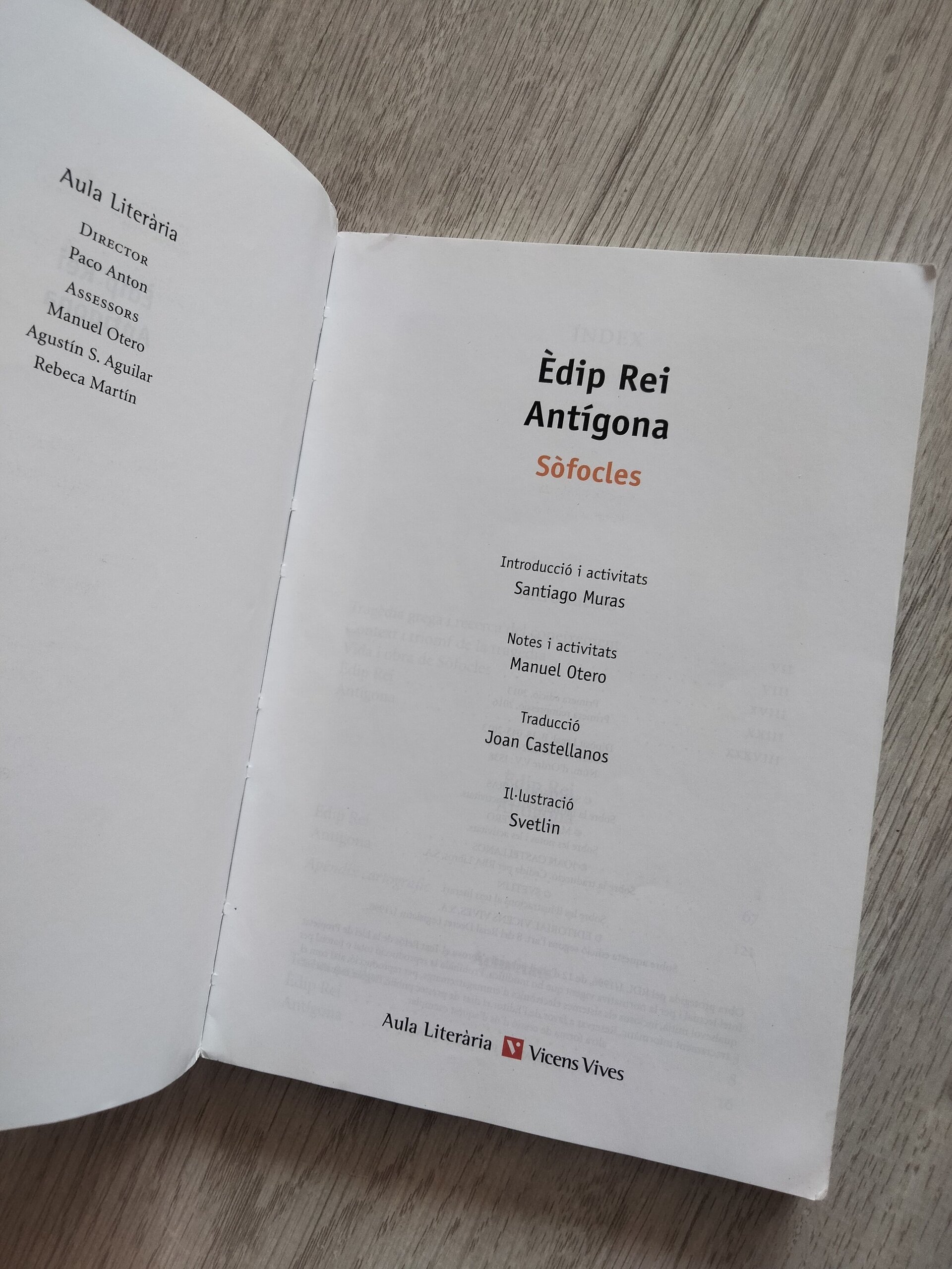 Èdip Rei / Antígona (catalán) - 4