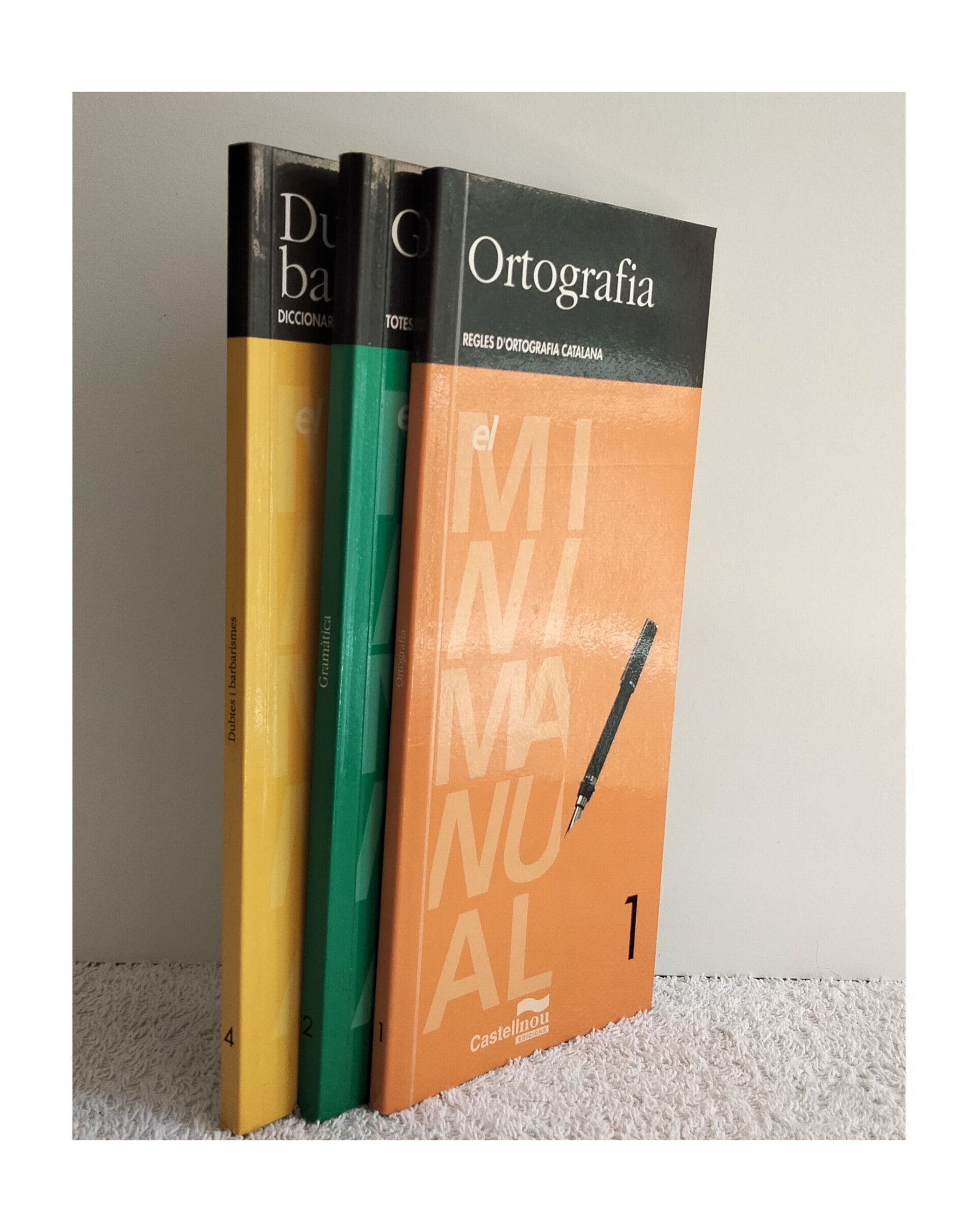 Pack 3 llibres català - 2