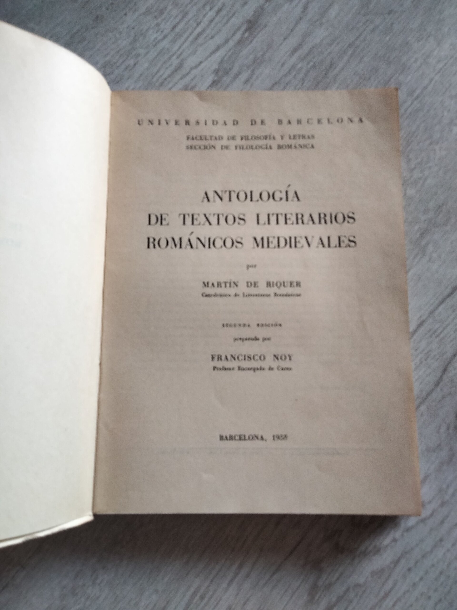 Antología de Textos Literarios Románicos Medievales - 3