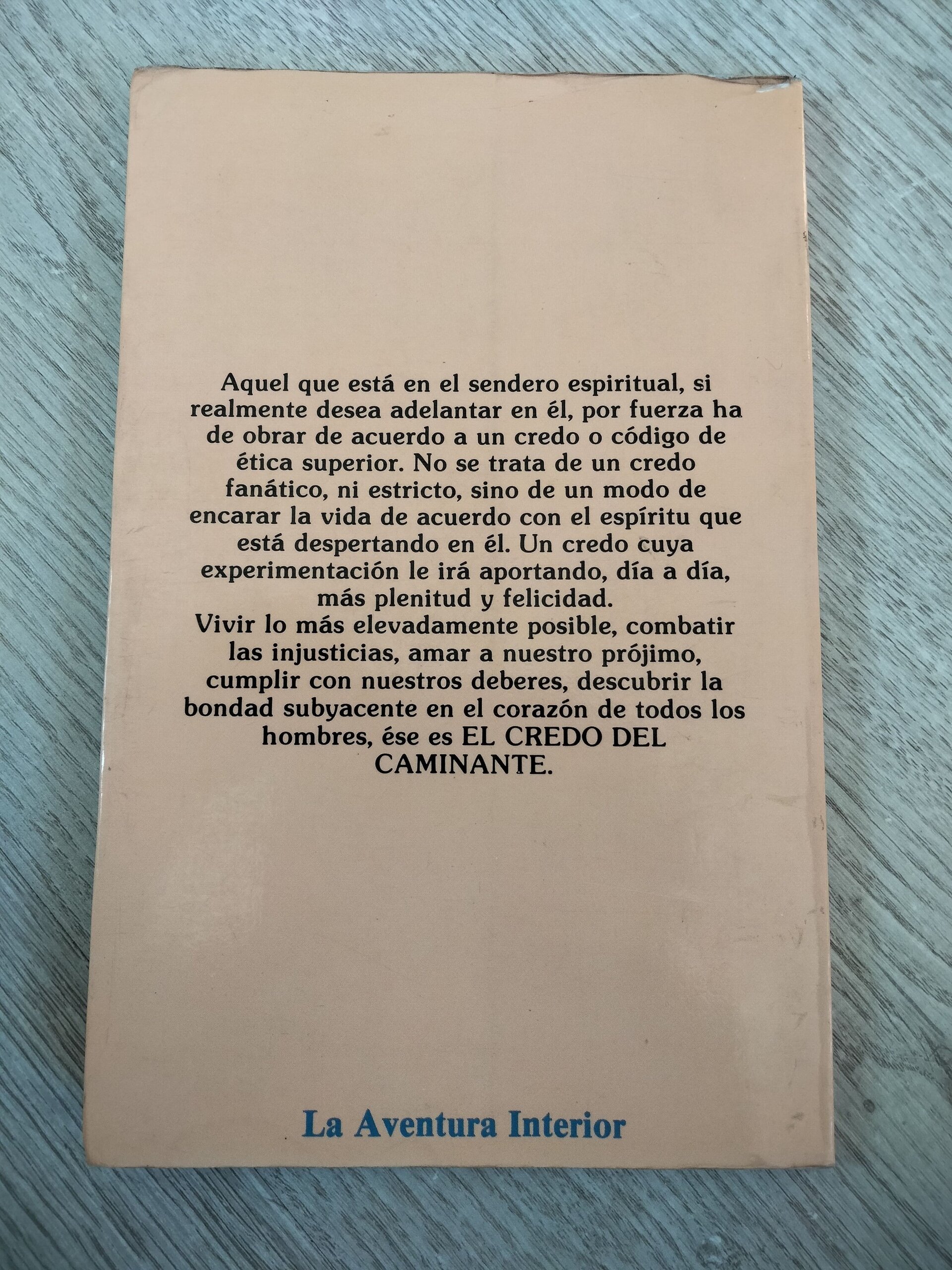 El credo del caminante - 3