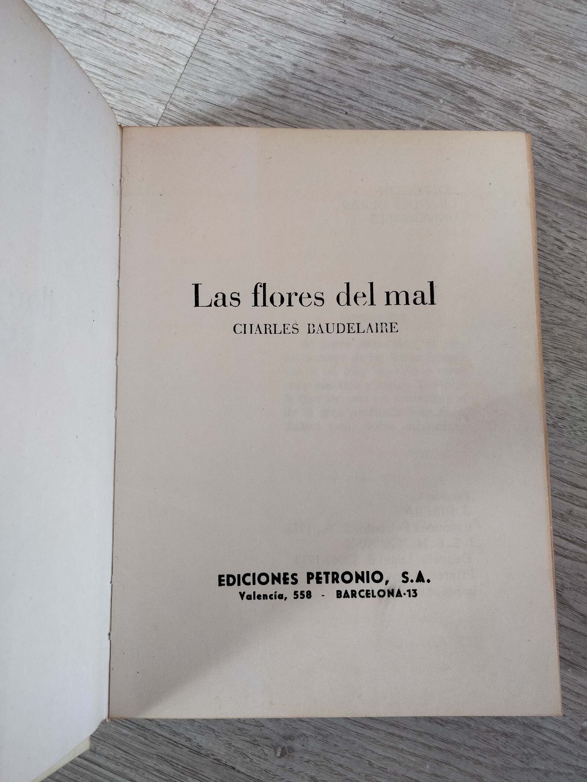 Baudelaire - Las Flores del Mal - 3