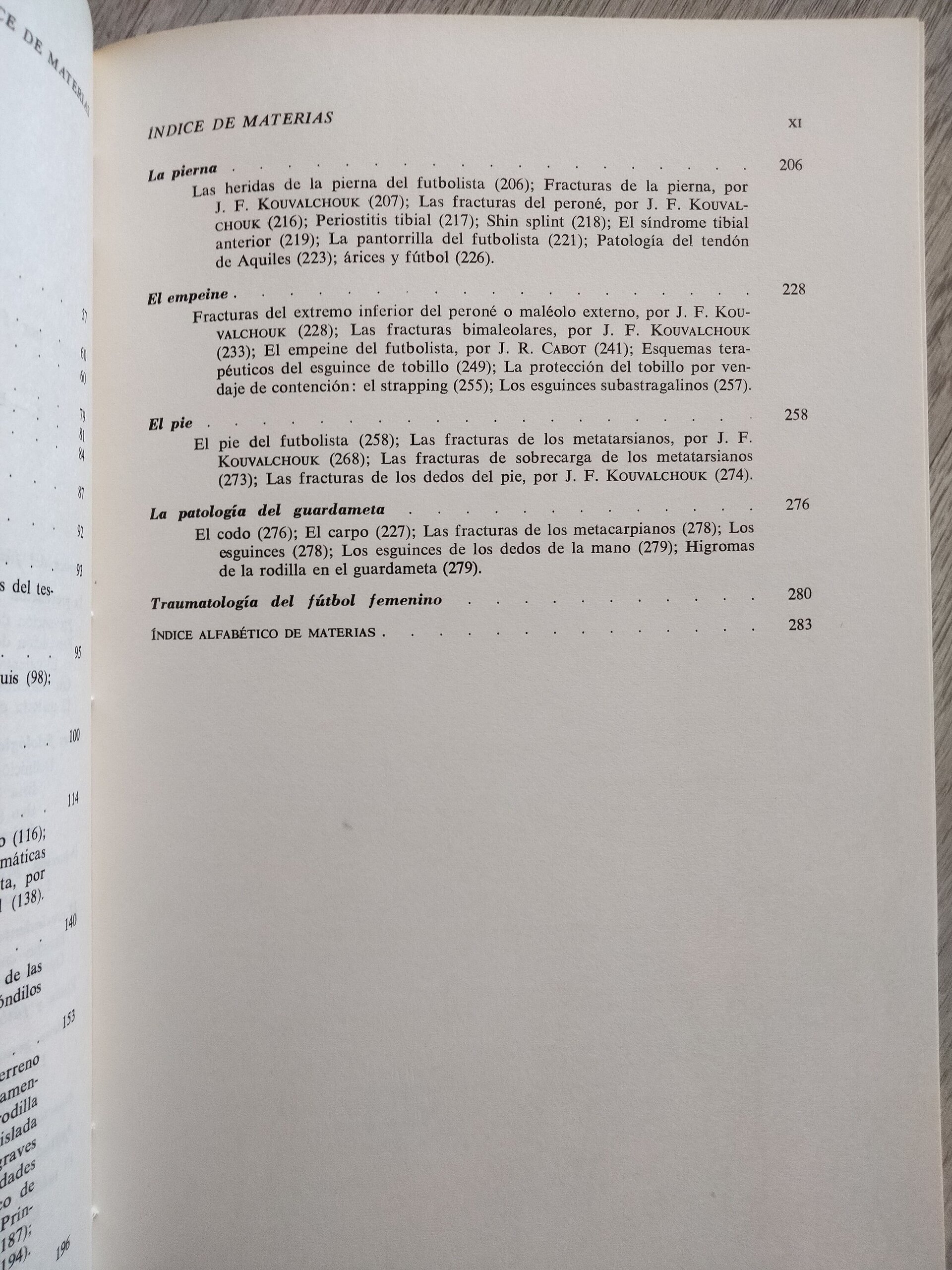 Medicina del fútbol - libro - 7