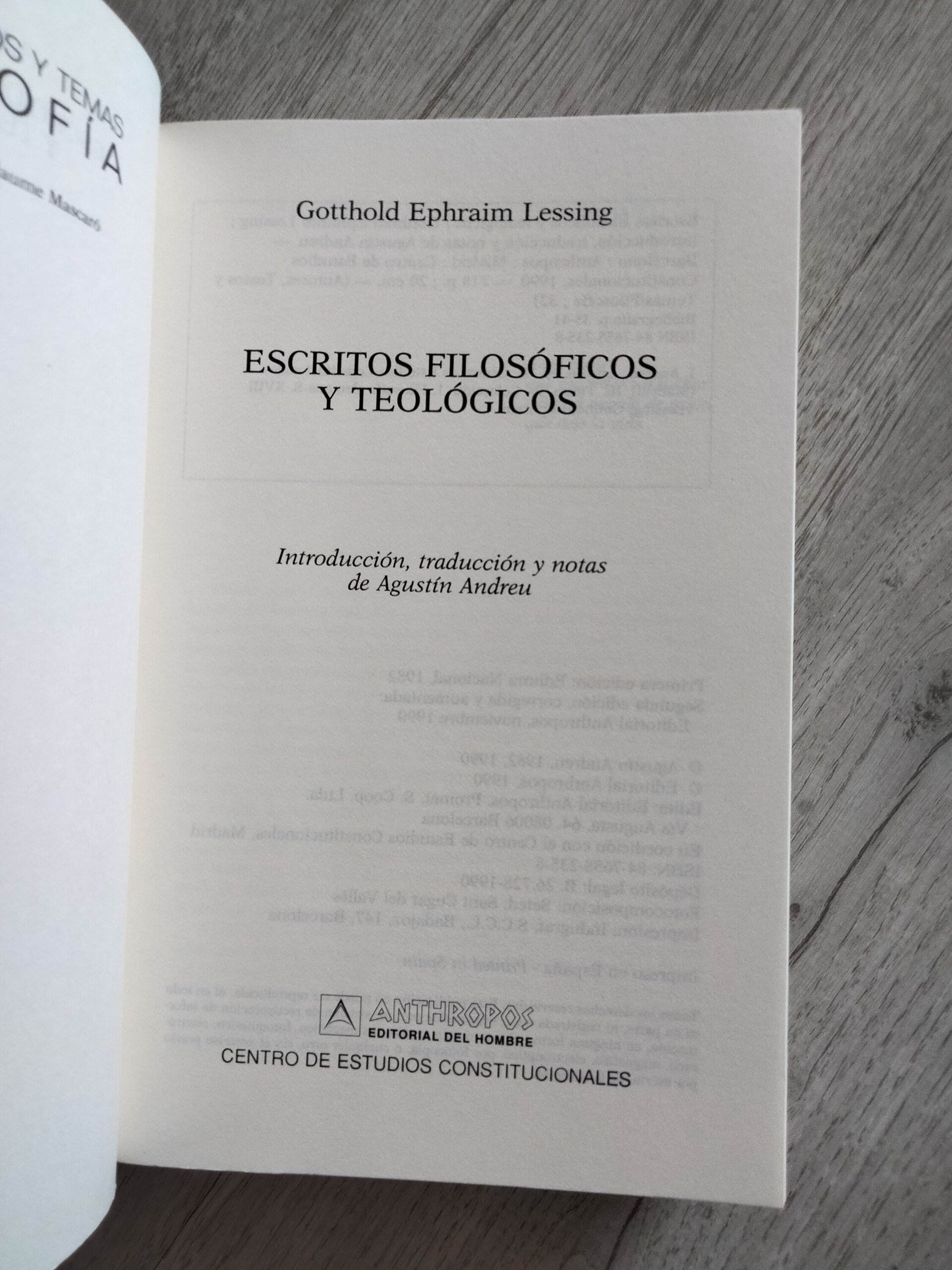 G.E. Lessing - Escritos filosóficos y teológicos - 5
