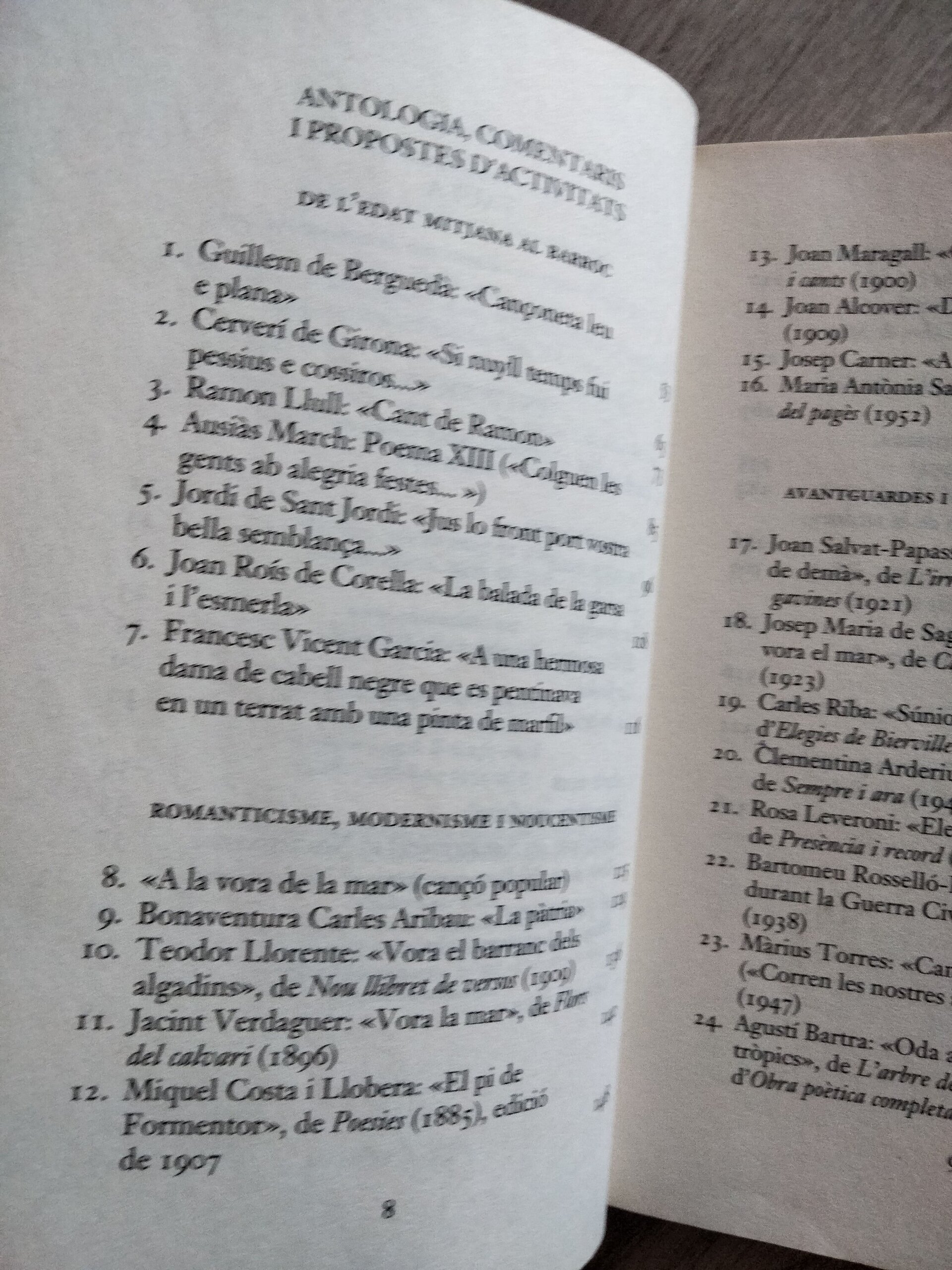 Antologia de poesia catalana - Nova tria - 7
